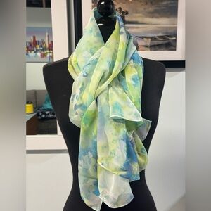 ❤️Calvin Klein Watercolor Scarf